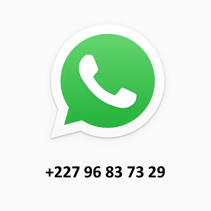 WhatsApp +227 96 83 73 29